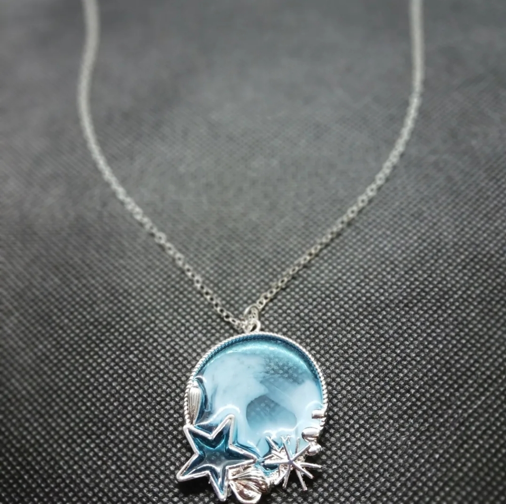 Custom Raging Waves Necklace